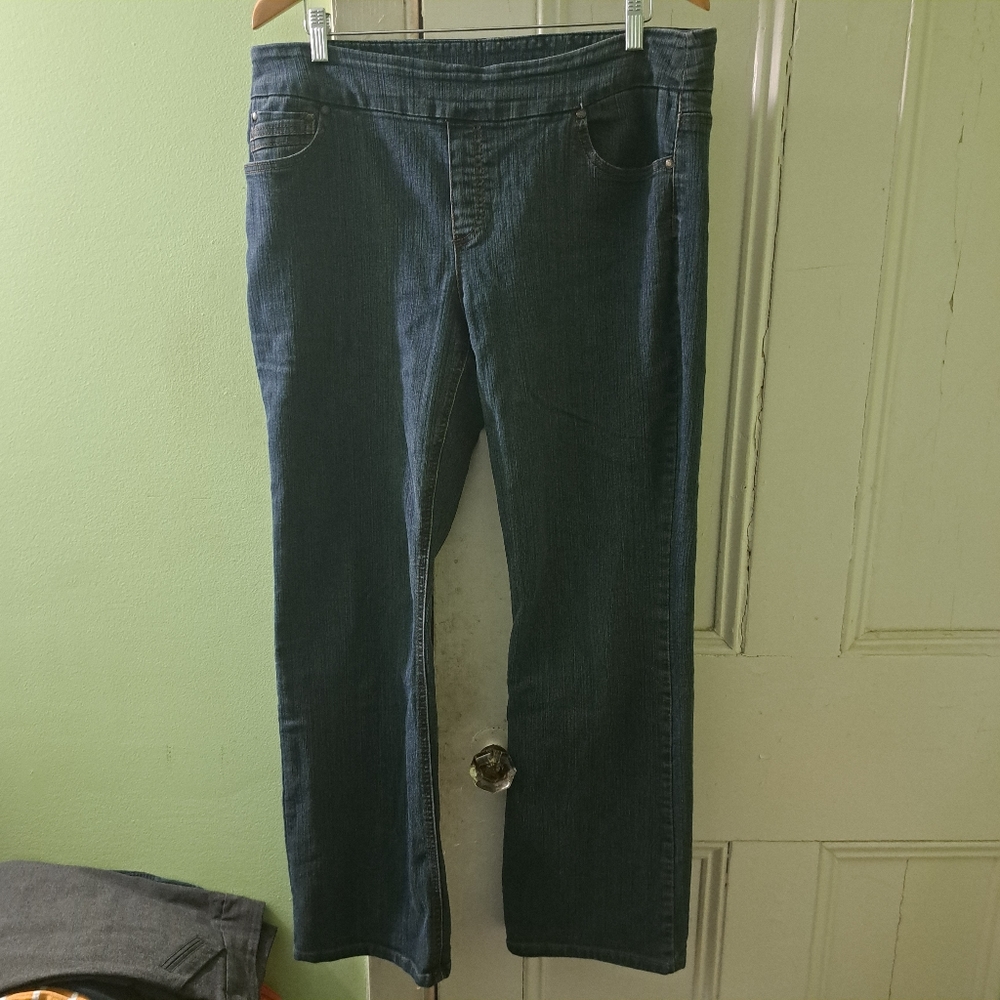 Women's Blue Jeans Unsure Of Brand